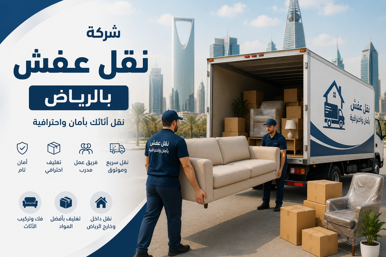 شركة نقل عفش بالرياض