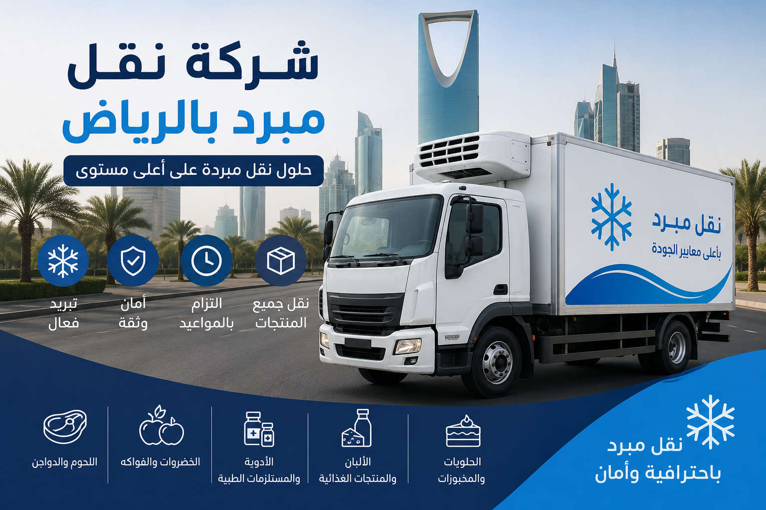 شركة نقل مبرد بالرياض